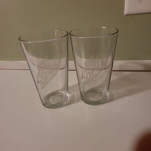Set of Two Diet Mountain Dew  Glasses